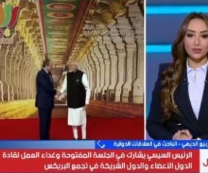 الديهي: بريكس تعزز التعاون الاقتصادي ومصر مؤهلة لتكون مركزا إقليميا للاستثمار