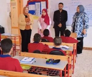 انتظام الدراسة وتسليم الكتب الدراسية للطلاب بمدارس جنوب سيناء
