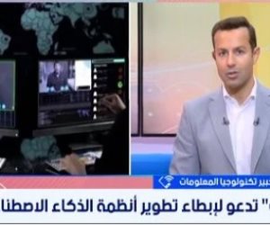 في ظل المنافسة الدولية المتسارعة .. خبير تكنولوجيا: دعوات إبطاء تطوير الذكاء الاصطناعى غير قابلة للتطبيق