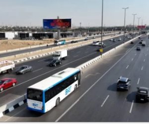 اليوم.. انطلاق التشغيل التجريبي للمرحلة الثانية للأتوبيس الترددي BRT بدون جمهور 