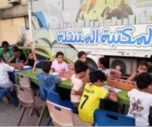 بنادى الترسانة .. المكتبة المتنقلة لدار الكتب تطلق أولى فعالياتها الثقافية 
