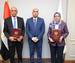 وزير العمل يشهد توقيع بروتوكول تعاون مع "صندوق الخدمات الاجتماعية والصحية والثقافية"