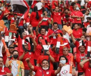 40 ألف مشجع في استاد القاهرة لمؤازرة منتخب مصر أمام أنجولا في تصفيات أمم أفريقيا