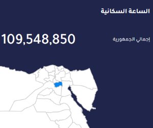 مصر تقترب من 110 ملايين نسمة.. مليون زيادة سكانية في 262 يومًا