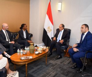 وزير الخارجية يلتقي رئيسة مجموعة الأزمات الدولية