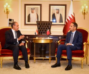 وزير الخارجية يبحث في نيويورك مع رئيس الوزراء وزير خارجية قطر العلاقات الثنائية والأوضاع الإقليمية