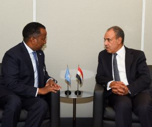 وزير الخارجية يبحث مع نظيره الصومالي سبل تعزيز الشراكة الاستراتيجية وتطورات الأوضاع بالصومال 
