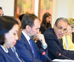 وزير الخارجية يستضيف عشاء عمل وزاري رفيع المستوى حول أفريقيا والنظام الدولي بالتعاون مع معهد السلام الدولي