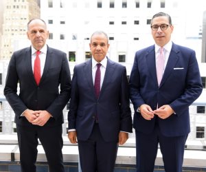 وزير الخارجية يشارك في اجتماع آلية التعاون الثلاثي بين مصر واليونان وقبرص في نيويورك