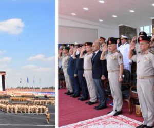الفريق أشرف سالم زاهر يشهد حفل تخرج الدفعة (163) ضباط صف مُعلمين