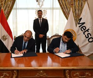 وزارة الصناعة وشركة ميتسو الفنلندية للتعدين توقعان مذكرة تفاهم لتعزيز التعاون في معالجة واستخلاص المعادن 