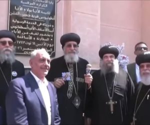 عاطف ملاك يشارك في تنظيم استقبال البابا تواضروس بقرية جعفر خلال جولته الرعوية