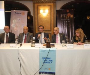 وزير الزراعة يستعرض استراتيجية تحقيق الأمن الغذائي والتحول إلى الأخضر أمام «روتاري القاهرة»