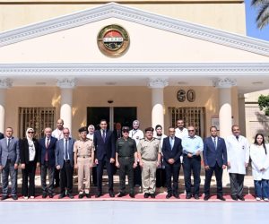 مركز البحوث الطبية والطب التجديدى للقوات المسلحة يستقبل وزير الشباب والرياضة