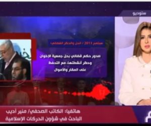 منير أديب: الجماعات المتطرفة تعادي مفهوم الدولة الوطنية وتسعى لنشر الفوضى