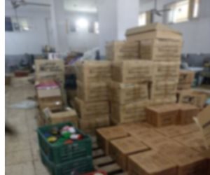 ضبط مصنع لإنتاج مستحضرات التجميل وغير صالحة للإستخدام بالجيزة