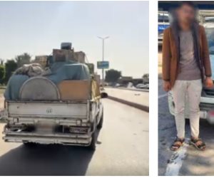 أمن الشرقية يضبط سائق سيارة ربع نقل لسيره عكس الإتجاه والإصطدام بسيارة