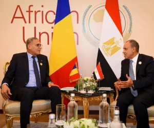وزير الخارجية يلتقي نظيره التشادي الجديد على هامش منتدى العلمين أفريقيا