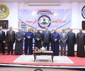 شمال سيناء تستقبل القافلة الدعوية للأزهر.. وأمين البحوث الإسلامية يوجه رسالة مهمة للمعلمين.. اعرف التفاصيل (صور) 