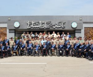 بمناسبة الإحتفال بذكرى إنتصارات أكتوبر المجيدة.. القوات المسلحة تنظم معرضاً فنياً لإبداعات المحاربين القدماء 