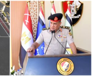 الفريق أشرف سالم زاهر يشهد حفل تخرج الدفعة (170) من كلية الضباط الإحتياط 