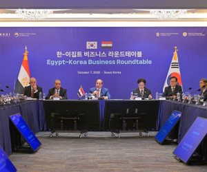 الرئيس السيسى يؤكد وجود إرادة سياسية قوية لتعزيز التعاون مع جمهورية كوريا