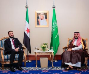  ولي العهد السعودي والرئيس السوري يبحثان في الرياض تعزيز الشراكة وملفات المنطقة   