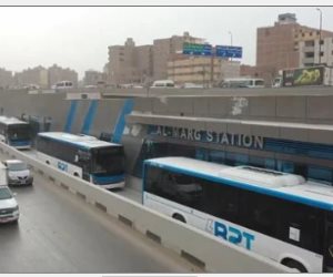 بدأ اليوم .. تشغيل مباشر لأتوبيسات BRT بين الإسكندرية الزراعى وصن كابيتال