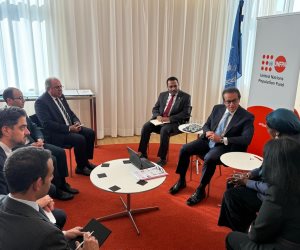 على هامش القمة العالمية للصحة ببرلين.. زير الصحة يبحث مع المديرة التنفيذية لصندوق الأمم المتحدة للسكان تعزيز التعاون في الصحة الإنجابية وتنظيم الأسرة 