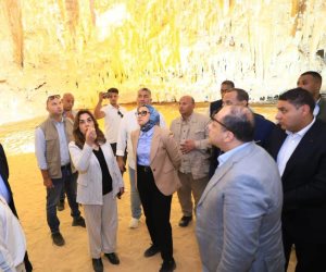 بعد إعلانه محمية طبيعية.. منال عوض: منطقة "كهف الجارة" بالوادي الجديد نموذج فريد للتنوع الجيولوجي والطبيعي بالصحراء الغربية