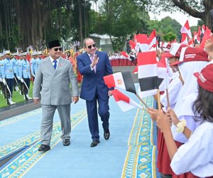 الرئيس السيسى فى ختام زيارته لإندونيسيا: نعتز بالعلاقات التاريخية الوثيقة بين القاهرة وجاكرتا