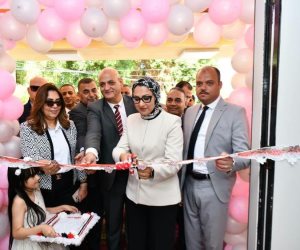 وزيرة التنمية المحلية والبيئة ومحافظ الوادي الجديد تفتتحان المركز التكنولوجي بديوان عام محافظة الوادي الجديد بعد تطويره