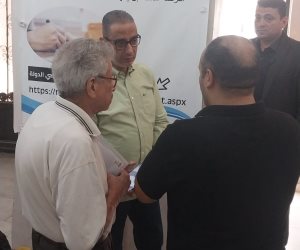 محافظ الجيزة يتفقد المركز التكنولوجي بالطالبية لمتابعة إنجاز طلبات المواطنين