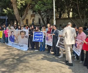 مظاهرات أمام السفارة الهولندية في القاهرة تنديدًا بالقبض على أحمد ناصر - (صور)