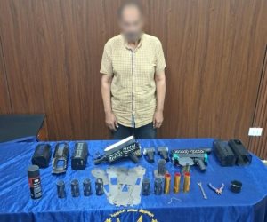 ضبط شخص بالفيوم لترويجه بيع الألعاب النارية عبر مواقع التواصل الاجتماعي