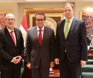  وزير الصحة يستقبل المرشح عن دولة بلجيكا لمنصب مدير عام منظمة الصحة العالمية