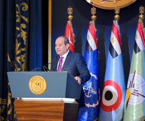 الرئيس السيسي: المصريون وقفوا صفاً واحداً دفاعاً عن الوطن ومقدراته 