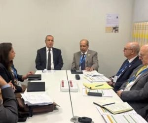 وزير الخارجية يلتقى المدير العام ورئيس مجلس الصندوق العربى للإنماء الاقتصادى