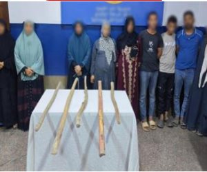 ضبط طرفى مشاجرة بإستخدام عصى خشبية فى الفيوم