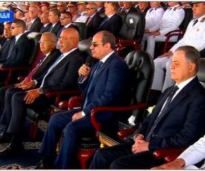الرئيس السيسى : سيدات مصر يقمن بدور محورى فى الحفاظ على أمن مصر