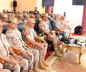 الفريق أشرف سالم زاهر يشهد تنفيذ مشروع تكتيكي بالذخيرة الحية لإحدى وحدات الجيش الثاني الميداني
