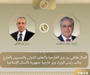 وزير الخارجية ونظيره الباكستاني يبحثان جهود خفض التصعيد