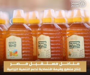 "مناحل مستقبل مصر".. رؤية متكاملة لتطوير إنتاج العسل وتعظيم الاستفادة من الموارد الزراعية