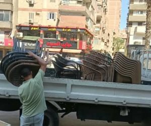 محافظ الجيزة: رفع (283) حالة إشغال بالعمرانية وتطوير الطرق وتكثيف أعمال النظافة