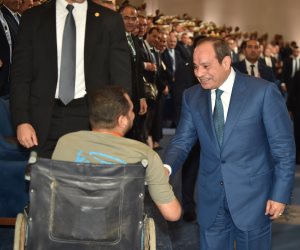 فخامة الرئيس السيسى: مستعدون لاستصلاح 10 ملايين فدان حال توافر المياه