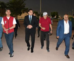 وزير الرياضة يتفقد المنشآت الملحقة باستاد القاهرة ويؤكد ضرورة وضع رؤية واضحة لتطويرها