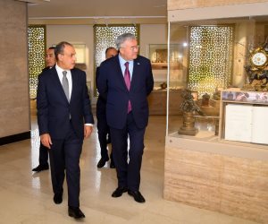 وزير الخارجية يستقبل نظيره الكازاخي في أول زيارة ثنائية له منذ توليه منصبه …ويعقدان مشاورات موسعة لدفع الشراكة السياسية والاقتصادية بين البلدين