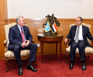 بيان مشترك صادر عن وزيري خارجية جمهورية مصر العربية وجمهورية كازاخستان