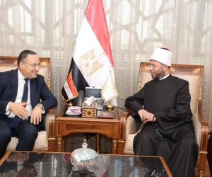  وزير الأوقاف يناقش مع وزير التعليم العالي بحث سبل التعاون المشترك