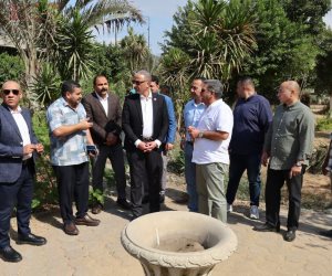 محافظ الجيزة يتفقد حديقتي أكتوبر والطفل بالعجوزة لبحث تطويرهما